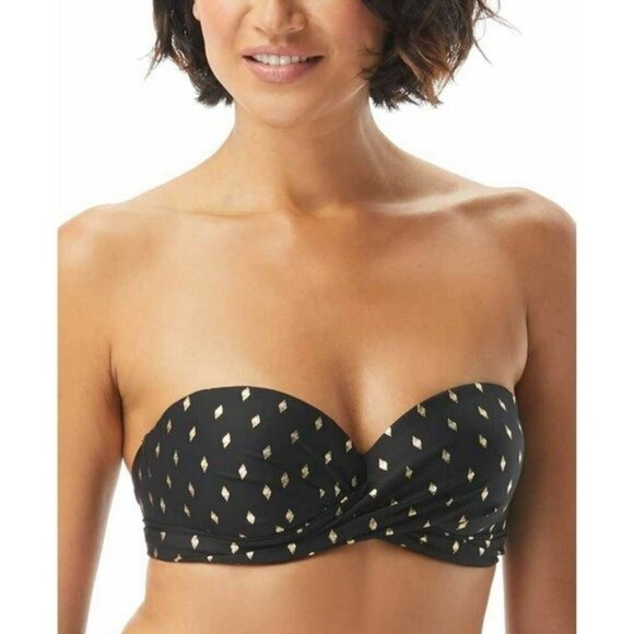 Coco Reef 32/34D Multi-Way Printed Bikini Top 346 - Picture 1 of 7